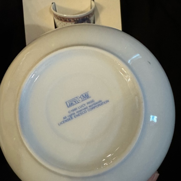 Enesco Childs Dinner set full size NEW TEDDIES - Picture 4 of 4